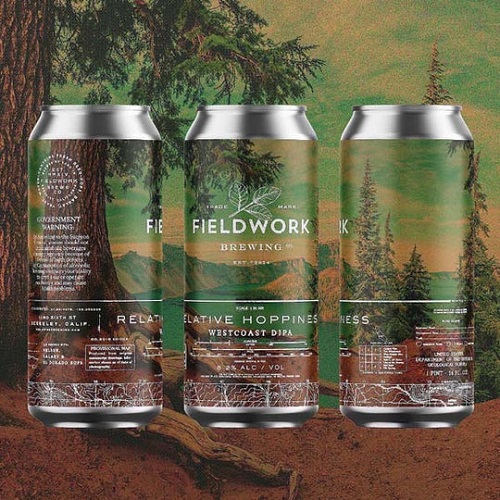 フィールドワーク / レラティブホッピネス (West Coast Double IPA) 473ml缶 [Fieldwork / Relative Hoppiness]
