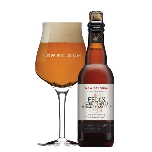 ニューベルジャン / フェリックス エイジド イン アップル ウィスキー バレルズ 375ml瓶 [New Belgium / Felix Aged in Apple Whiskey Barrels]