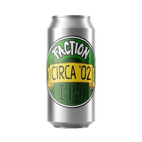 ファクションブリューイング / サーカ ’02 (West Coast IPA) 473ml缶 [Faction Brewing / Circa ’02]
