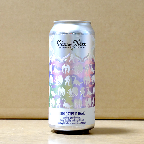 フェーズスリー / ディーディーエイチ クリプティドヘイズ (DDH NEDIPA) 473ml缶 [Phase Three / DDH Cryptid Haze]