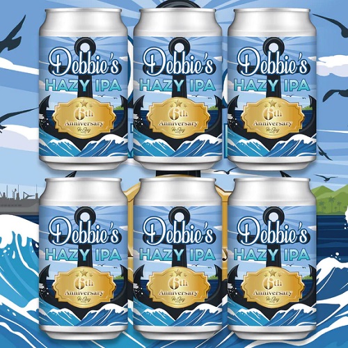 ビーイージーブルーイング / 6周年 デビーズ HAZY IPA 350ml缶 [Be Easy Brewing / 6th Anniversary Debbie's Hazy IPA]