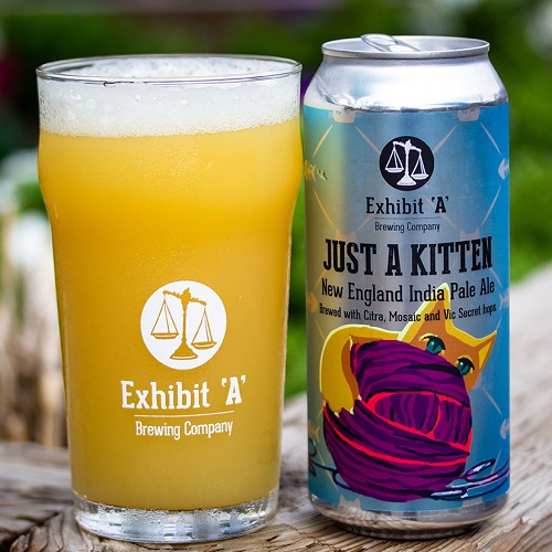 エグジビットエー / ジャスタ キトゥン (New England IPA) 473ml缶 [Exhibit 'A' Brewing / Just A Kitten]