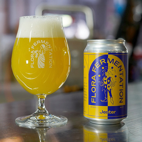 フローラ ファーメンテーション / ジェスター (Hazy Pale Ale) 350ml缶 [FLORA FERMENTATION / Jester]
