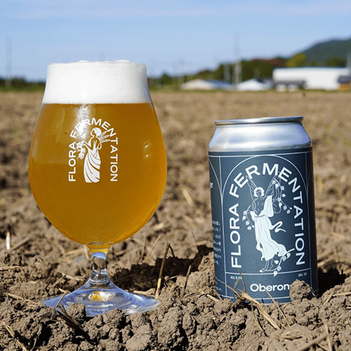 フローラ ファーメンテーション / オベロン (Hoppy Lager) 350ml缶 [FLORA FERMENTATION / Oberon]