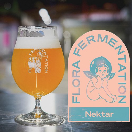フローラ ファーメンテーション / ネクタル ピーチ (Fruits Sour Ale) 350ml缶 [FLORA FERMENTATION / Nektar -Peach-]