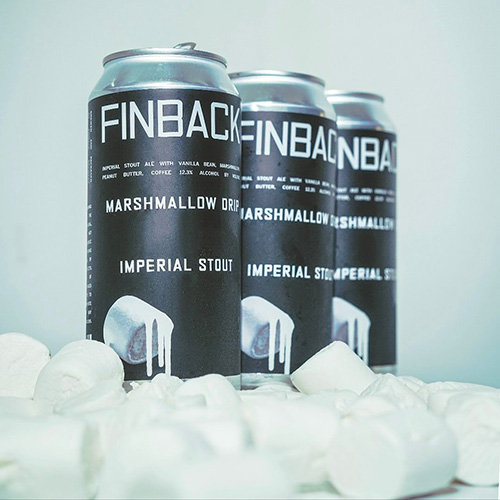 (空輸) フィンバックブルワリー / マシュマロ・ドリップ (Imperial Stout) 473ml缶 [Finback Brewery / Marshmallow Drip]