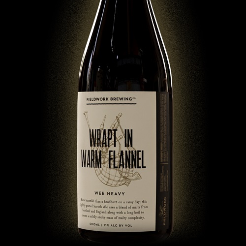 フィールドワーク / ラップト・イン・ウォーム・フランネル (Wee Heavy) 500ml瓶 [Fieldwork / Wrapt in Warm Flannel]