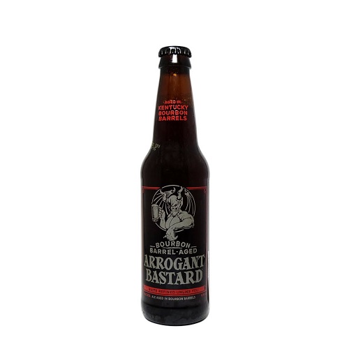 ストーン / バーボンバレルエイジド アロガントバスタードエール 355ml瓶 [Stone / Bourbon Barrel-Aged Arrogant Bastard Ale]