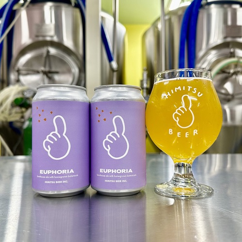 ひみつビール / ユーフォリア (Farmhouse Ale With Homegrown Botanicals) 350ml缶 [Himitsu Beer / EUPHORIA]