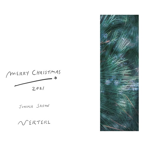 バテレ / メリークリスマス2021 : ジュニパーセゾン 500ml缶 [VERTERE / Merry Christmas 2021 : Juniper Saison]