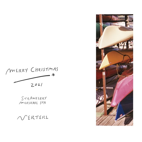 バテレ / メリークリスマス2021 : ストロベリーミルクシェイクIPA 500ml缶 [VERTERE / Merry Christmas 2021 : Strawberry Milkshake IPA]