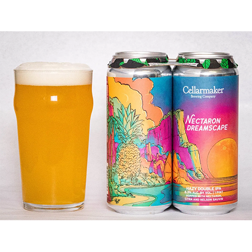 (空輸) セラーメイカー / ネクタロン・ドリームスケープ (Hazy DIPA) 473ml缶 [Cellarmaker / Nectaron Dreamscape]