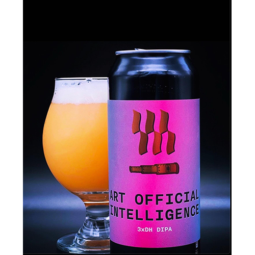 モデストマン x スパイグラス / アート・オフィシャル・インテリジェンス (TDH New England Double IPA) 473ml缶 [Modestman x Spyglass / Art Official Intelligence]