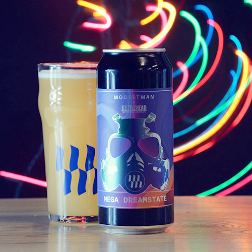 モデストマン x ケトルヘッド / メガ・ドリームステート (New England Double IPA) 473ml缶 [Modestman x Kettlehead / Mega Dreamstate]
