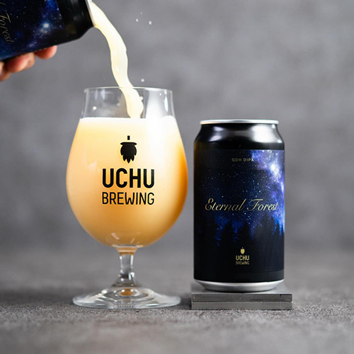 うちゅうブルーイング / エターナルフォレスト (QDH DIPA) 350ml缶 [UCHU BREWING / Eternal Forest]