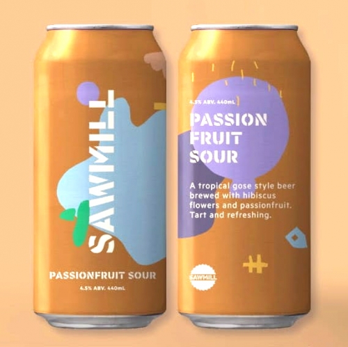 ソーミルブルワリー / パッションフルーツサワー (Fruited Gose) 440ml缶 [Sawmill Brewery / Passionfruit Sour]