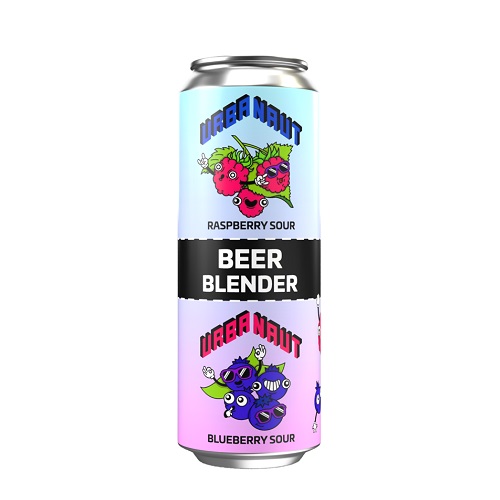 アーバノート / ビアブレンダー ラズベリーサワー × ブルーベリーサワー 250ml缶×2 [Urbanaut / Beer Blender Raspberry Sour × Blueberry Sour]