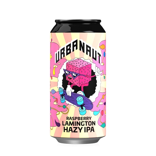 アーバノート / ラズベリーラミントン ヘイジーIPA 440ml缶 [Urbanaut / Raspberry Lamington Hazy IPA]