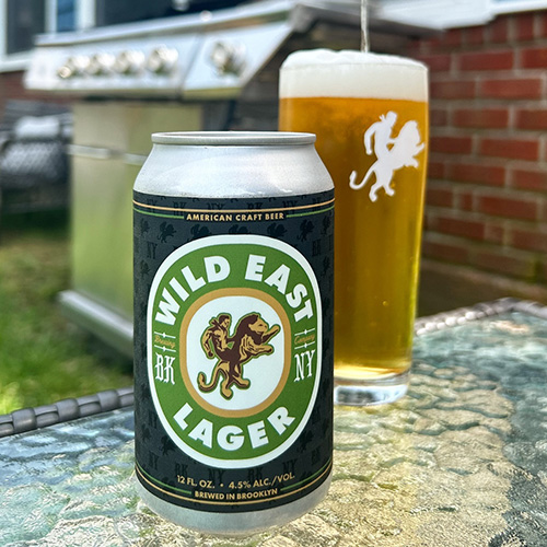 (空輸) ワイルドイースト / ワイルドイーストラガー (Light Lager) 355ml缶 [Wild East Brewing Co. / Wild East Lager]