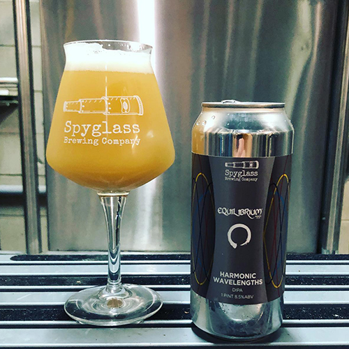 スパイグラス x イクイリブリウム / ハーモニック・ウェイブレングス (DDH New England Double IPA) 473ml缶 [Spyglass x Equilibrium / Harmonic Wavelengths]