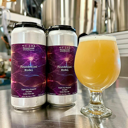 スパイグラス / ファンデーションモデル (TDH New England Double IPA) 473ml缶 [Spyglass Brewing Company / Foundation Model]
