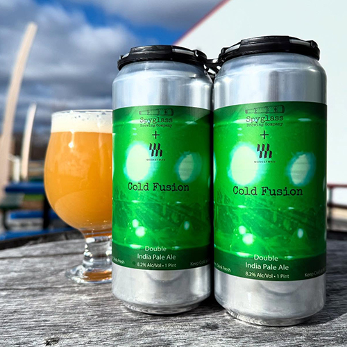 スパイグラス x モデストマン / コールドフュージョン (DDH New England Double IPA) 473ml缶 [Spyglass x Modestman / Cold Fusion]