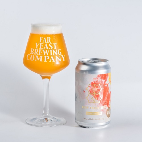 ファーイースト / ホップフロンティア ニューイヤーIPA (Juicy IPA) 350ml缶 [Far Yeast Brewing / Hop Frontier New Year IPA]