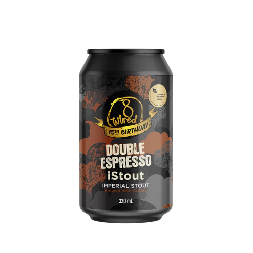 エイトワイヤード / ダブルエスプレッソ・アイスタウト (Imperial Coffee Stout) 330ml缶 [8 Wired Brewing / Double Espresso iStout]