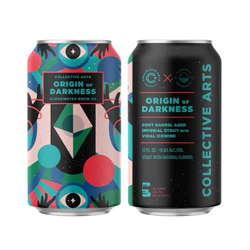 コレクティブアーツ / オリジンオブダークネス: クラウドウォーター (Imperial Stout) 355ml缶 [Collective Arts / Origin Of Darkness: Cloudwater Brewery]