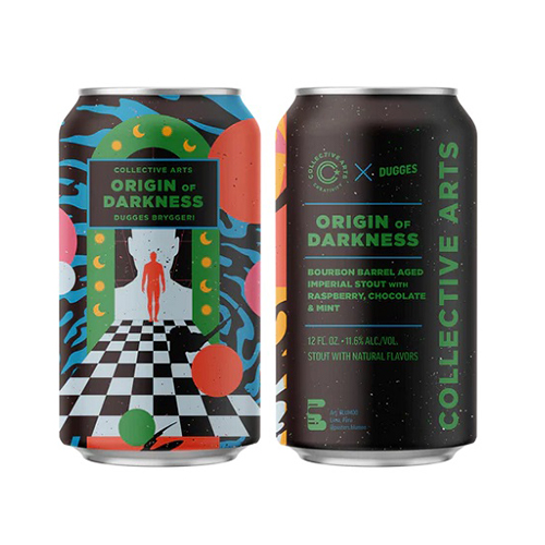 コレクティブアーツ / オリジンオブダークネス: ドゥッゲ (Imperial Stout) 355ml缶 [Collective Arts / Origin Of Darkness: Dugges Bryggeri]