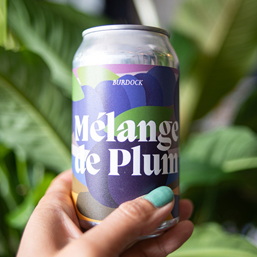 バーダック / メランジェ ド プラム (Barrel Aged Sour w/ Shiro & Golden Plums) 355ml缶 [Burdock / M&eacute;lange de Plum]