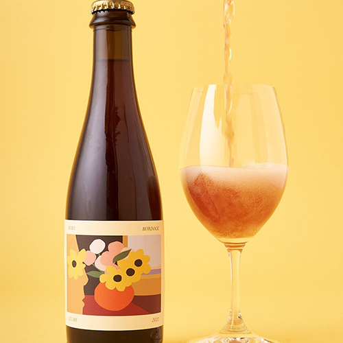バーダック / ルビー 2022 (Grape Ale w/ Gamay Grapes & Red Raspberries) 375ml瓶 [Burdock / Ruby 2022]