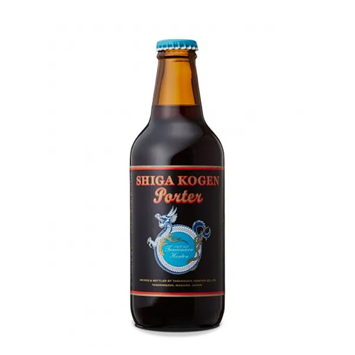 志賀高原ビール / 志賀高原ポーター (Robust Porter) 330ml瓶 [Shiga Kogen Beer / Shiga Kogen Porter]