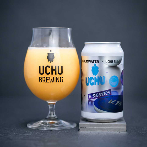 うちゅうブルーイング x クラウドウォーター / DIPA V15 (TDH OAT BREAK DIPA) 350ml缶 [UCHU BREWING x CLOUDWATER / DIPA V15]