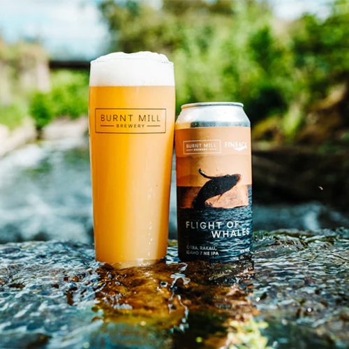 バーントミル x フィンバック / フライトオブウェイルズ (New England IPA) 440ml缶 [Burnt Mill x Finback / Flight Of Whales]