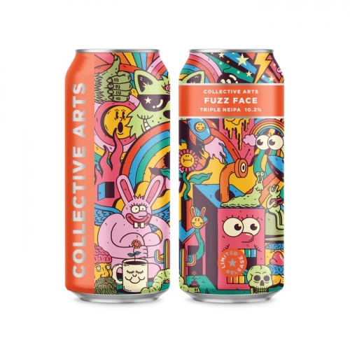 コレクティブアーツ / ファズフェイス (Triple Hazy IPA) 473ml缶 [Collective Arts / Fuzz Face]