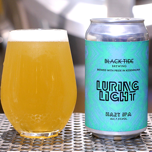 ブラックタイドブリューイング / ルアーリングライト (Hazy IPA) 370ml缶 [Black Tide Brewing / Luring Light]