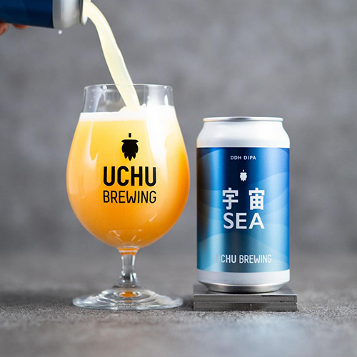 うちゅうブルーイング / 宇宙SEA (DDH DIPA) 350ml缶 [UCHU BREWING / UCHU SEA]