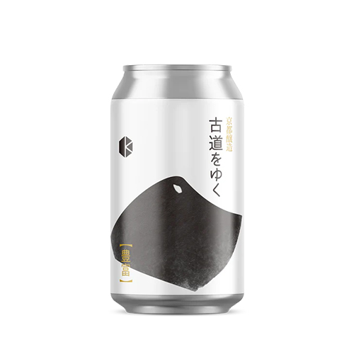 京都醸造 / 古道をゆく 豊富 (Saison) 350ml缶 [Kyoto Brewing Co. / Pilgrims Respite - Hofu]