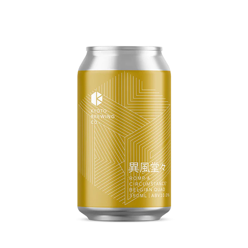 京都醸造 / 異風堂々 (Belgian Quadrupel) 350ml缶 [Kyoto Brewing Co. / Romp & Circumstance]