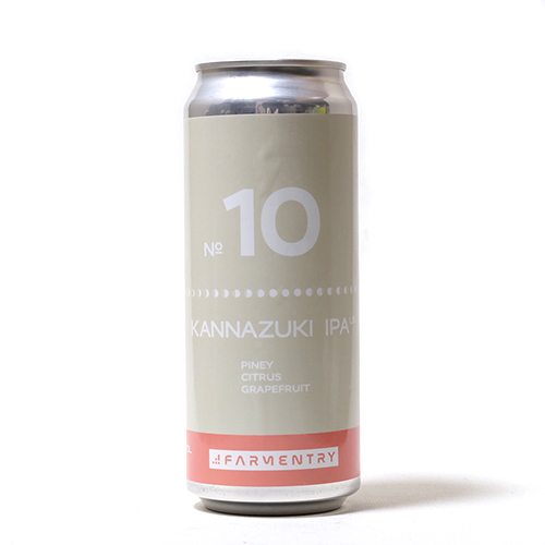 ファーメンタリー / No.10 カンナヅキIPA (American IPA) 500ml缶 [FARMENTRY / No.10 KANNAZUKI IPA]