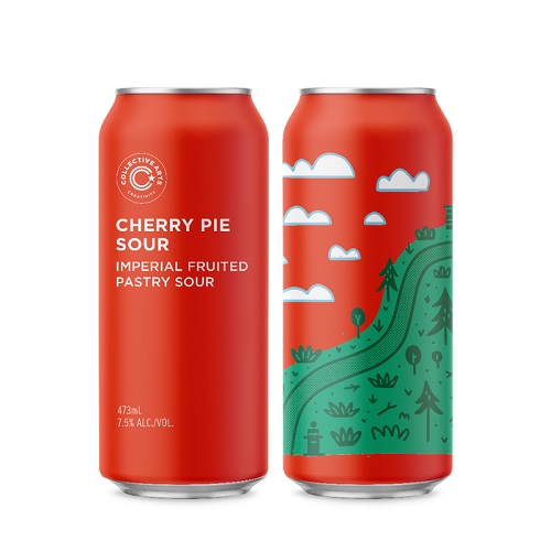 コレクティブアーツ / チェリーパイサワー (Imperial Fruited Pastry Sour) 473ml缶 [Collective Arts / Cherry Pie Sour]