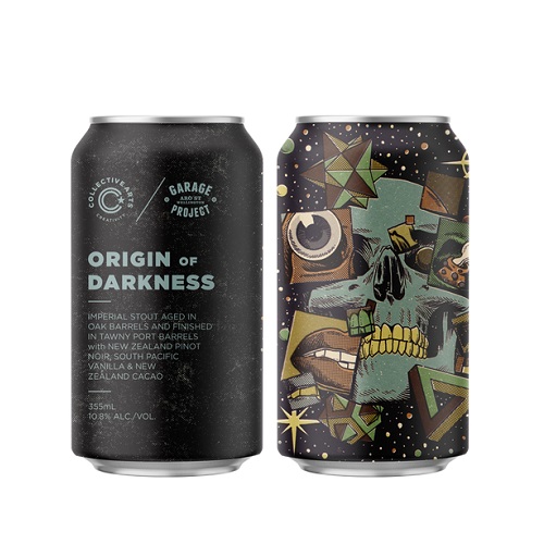 コレクティブアーツ / オリジン オブ ダークネス: ガレージプロジェクト (Imperial Stout) 355ml缶 [Collective Arts / Origin Of Darkness: Garage Project]