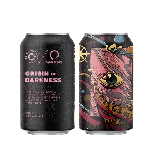 コレクティブアーツ / オリジン オブ ダークネス: イクイリブリウム (Imperial Stout) 355ml缶 [Collective Arts / Origin Of Darkness: Equilibrium]