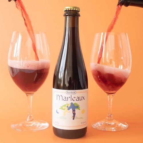 バーダック / マルロー (Beer-Wine Hybrid Ale) 375ml瓶 [Burdock / Marleaux]
